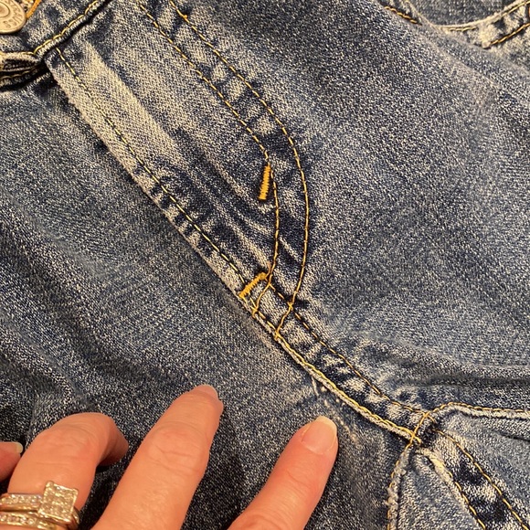 Levi’s vintage low rise flare jeans Size 12M - Picture 4 of 4